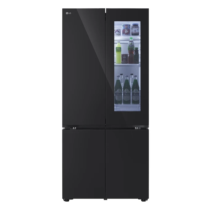 Tủ lạnh French Door của LG T-VN6_GV-V25FFGRB_LFB61BLGAI_Front_Food_On.jpg