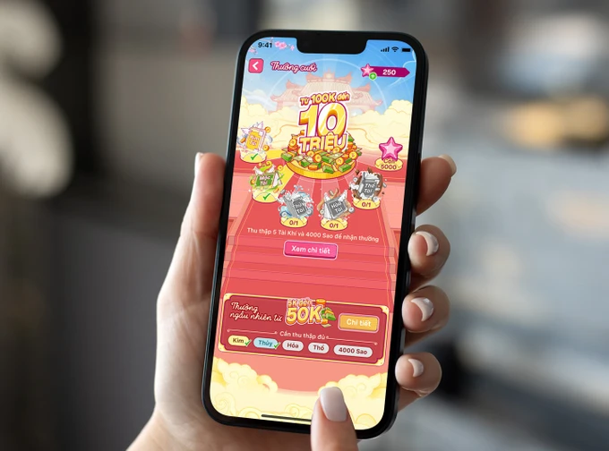"Tài Chính Du Ký” của MoMo với những trò chơi vui vẻ