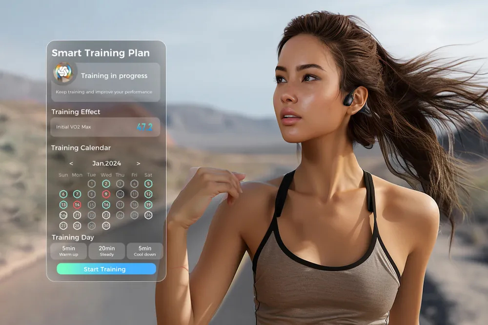 Tai nghe dẫn truyền xương của Mojawa mang đến sự tiện dụng cho người chơi thể thao