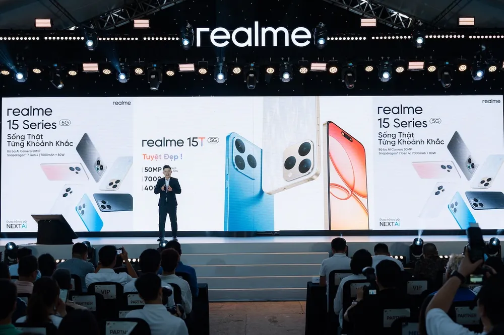 realme 15 Series đã được ra mắt tại TPHCM