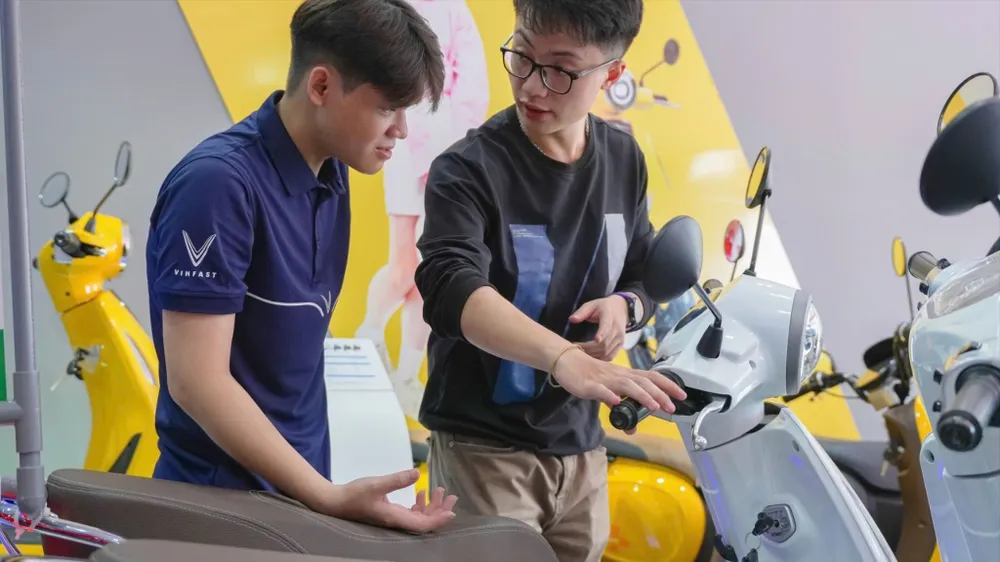 Xe điện là một trong những lựa chọn của giới trẻ hiện nay