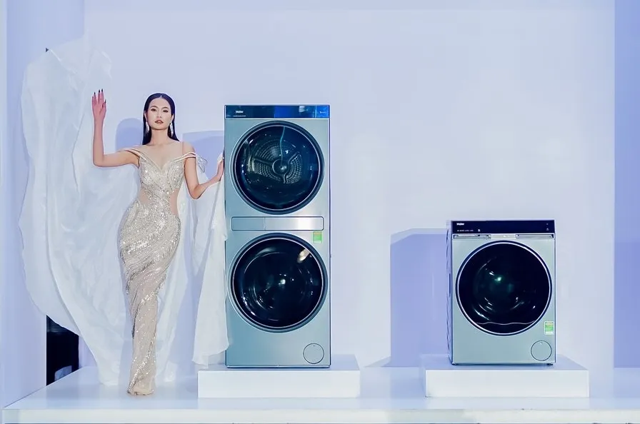 Haier gia nhập thị trường Việt Nam với các sản phẩm máy giặt