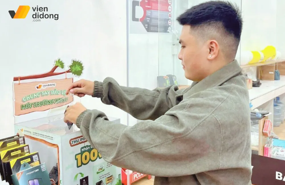 Các thiết bị công nghệ tại thùng thu gom D.Green