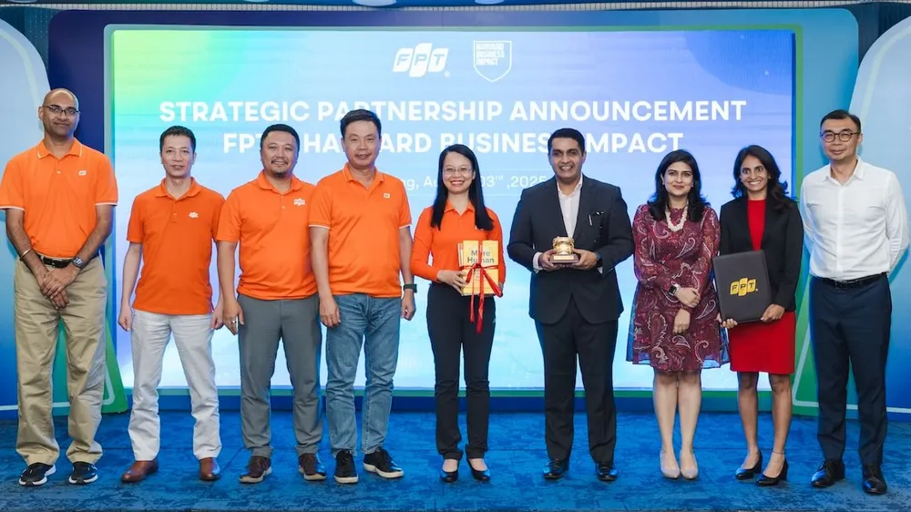 FPT vừa công bố thỏa thuận hợp tác chiến lược với Harvard Business Impact