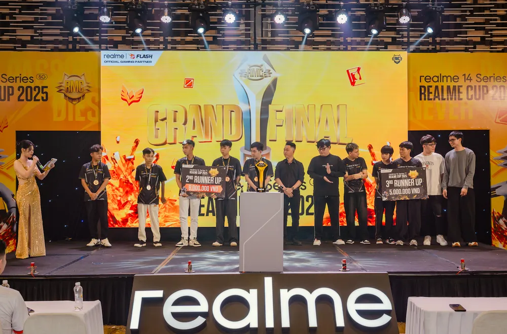 Giải đấu realme Cup Việt Nam mùa đầu tiên đã khép lại.