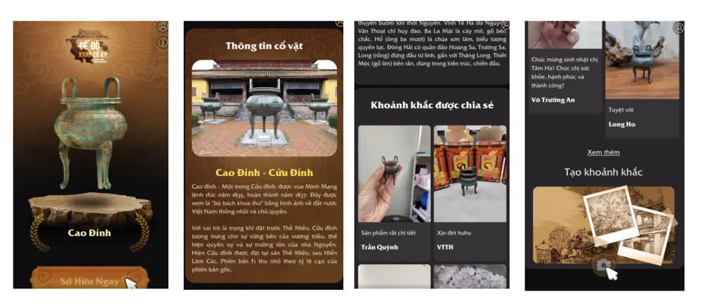Dự án Đế Đô Khảo Cổ Ký mang lại nhiều giá trị về chuyển đổi số sản phẩm văn hóa Ảnh màn hình 2025-03-22 lúc 20.23.03.png