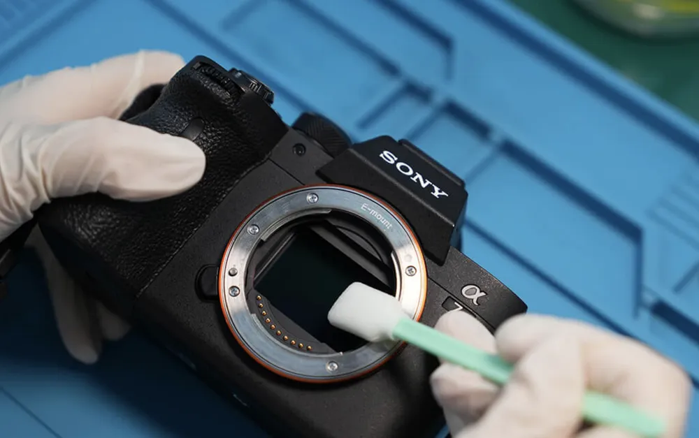 Máy ảnh của Sony được sửa chữa chuyên nghiệp khi đến trung tâm