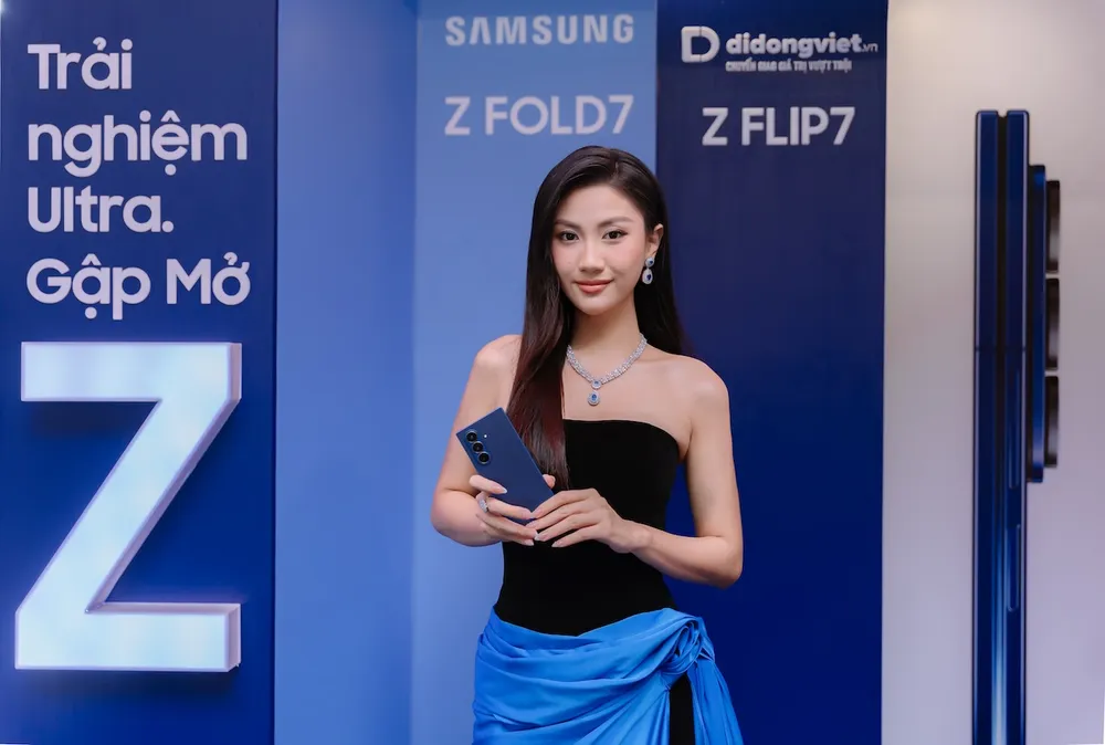 Samsung Galaxy Z Fold7, Z Flip7 mang lại không khí mua sắm sôi động ở ngành hàng di động