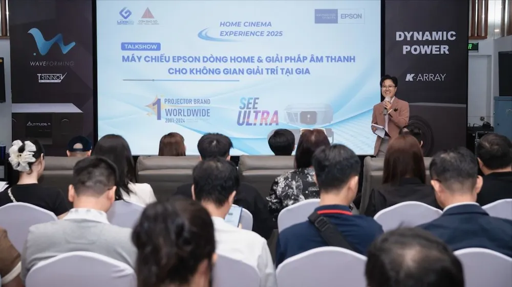 “Home Cinema Experience 2025” với nhiều sản phẩm đình đám