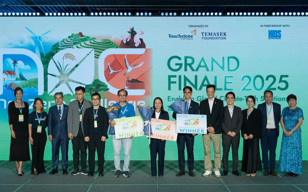 Công bố 3 đội thắng giải chung kết Net Zero Challenge 2025