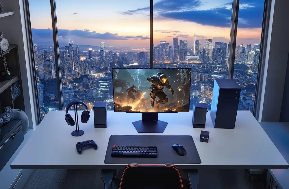 LG UltraGear 2025 sở hữu thiết kế hiện đại, tối ưu không gian.