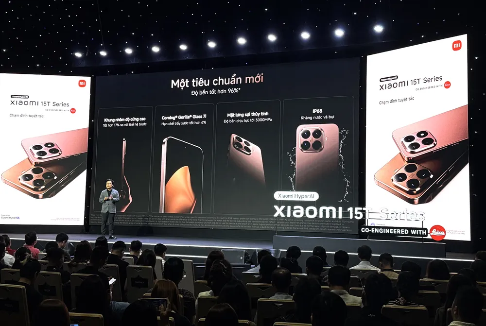 Xiaomi 15T Series đã được ra mắt tại TPHCM