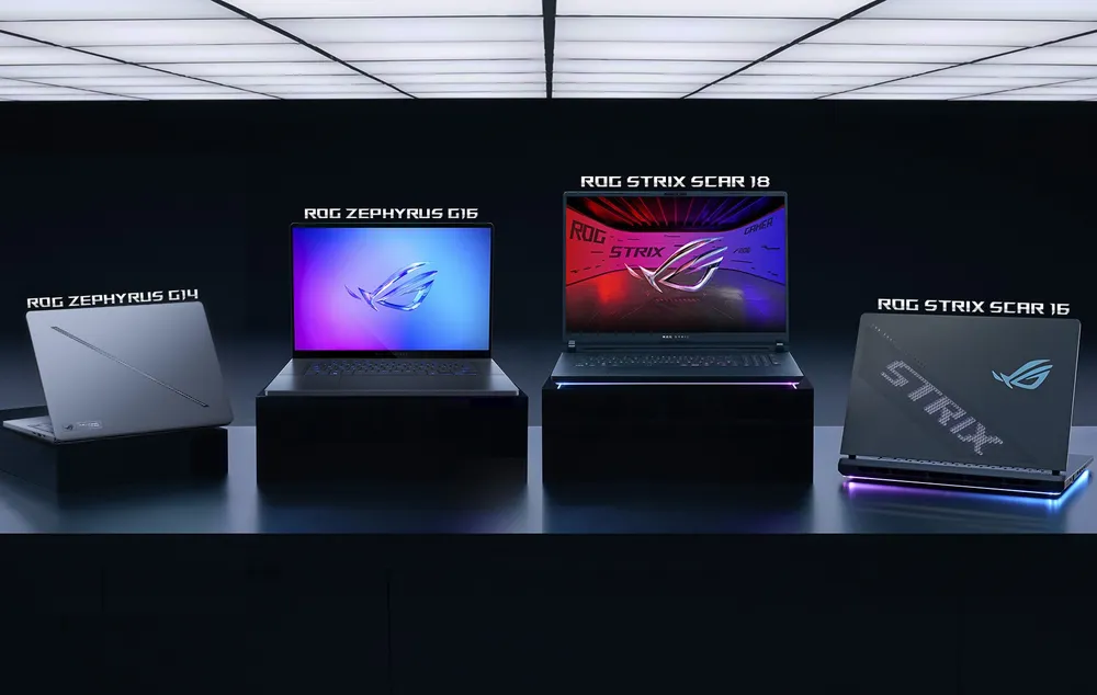 Những chiếc laptop ASUS Republic of Gamers (ROG) chuyên về Game, AI