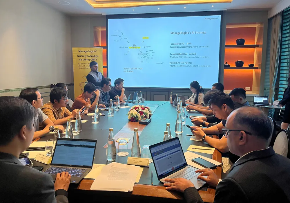 ManageEngine gặp gỡ giới truyền thông tại TPHCM.