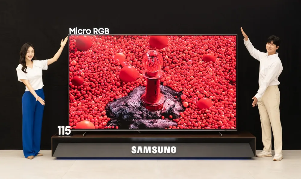 Mẫu TV Micro RGB của Samsung