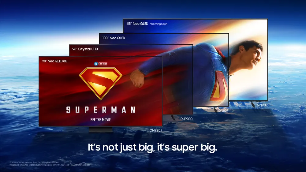 Samsung cùng với Warner Bros. và DC Studios chào đón bộ phim “Superman”