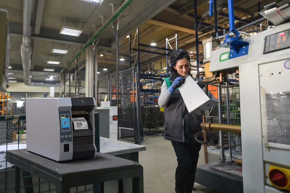 Thiết bị của Zebra Technologies giúp tối ưu quá trình sản xuất.