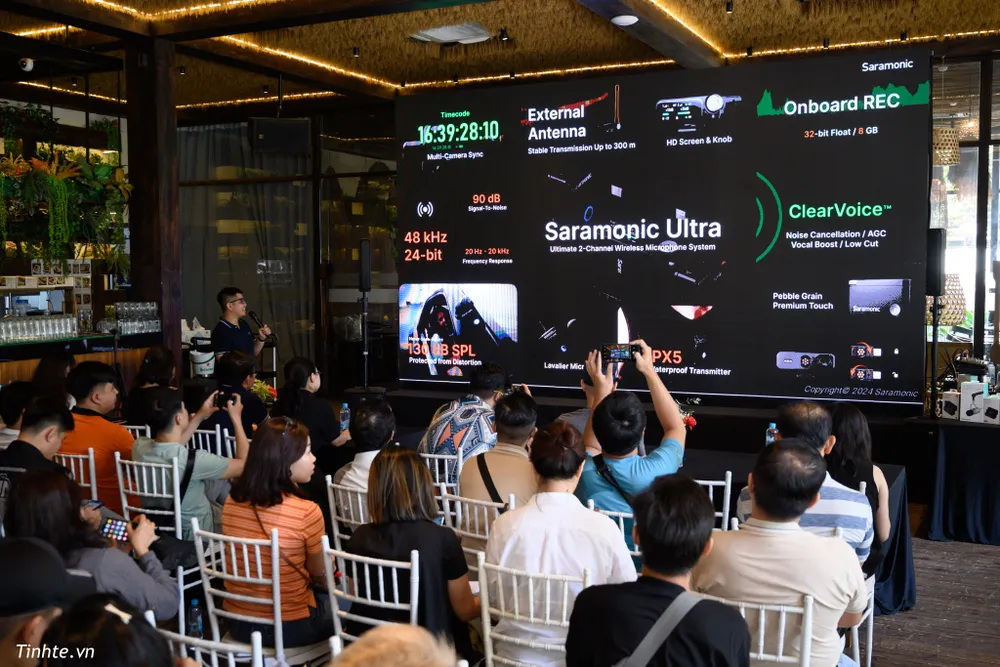 Đông đảo bạn trẻ đến với workshop “Saramonic Ultra - Pro for Pro”