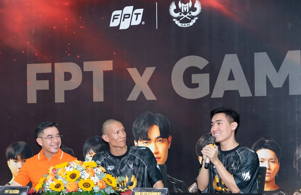 Đội trưởng GAM - Đỗ “Levi” Duy Khánh chia sẻ tại sự kiện Tuyển thủ GAM Levi chia sẻ tại sự kiện.jpg