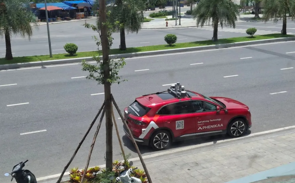 Hệ thống camera bên trên VinFast VF8 ứng dụng trong công nghệ tự lái