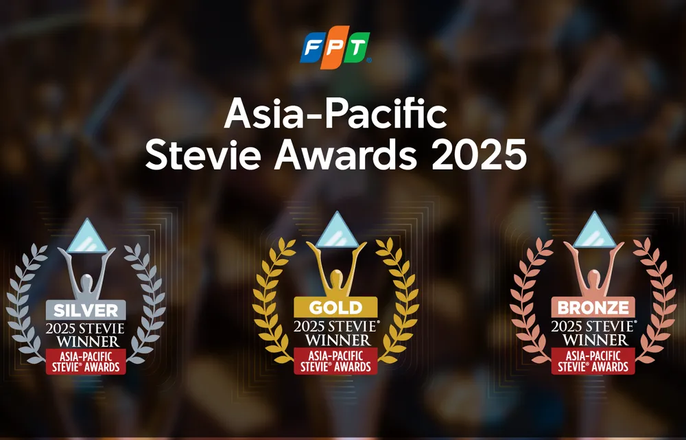 Các giải thưởng FPT nhận từ Asia-Pacific Stevie Awards 2025