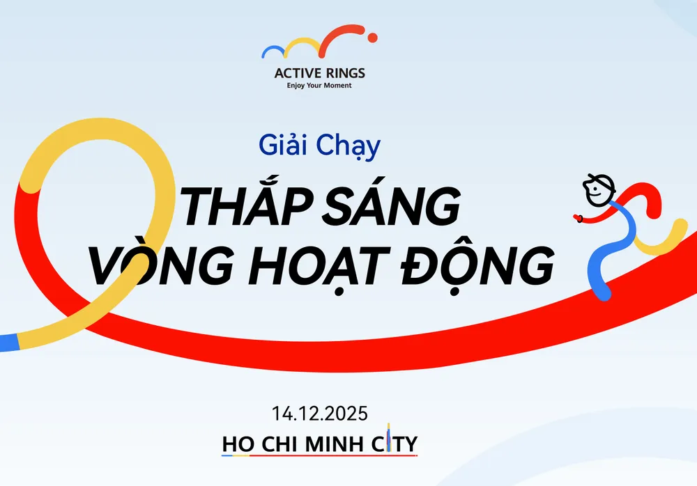 Huawei lan tỏa lối sống khỏe mạnh với giải chạy Active Rings