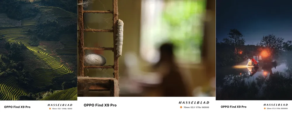 Bộ ba tác phẩm khắc họa những lát cắt đặc sắc về sự hòa quyện giữa nhịp sống của những người con đất Việt và thiên nhiên, qua lăng kính OPPO Find X9 Pro – “Để Thấy. Để Thêm Yêu” Ảnh màn hình 2025-12-01 lúc 18.48.47.png