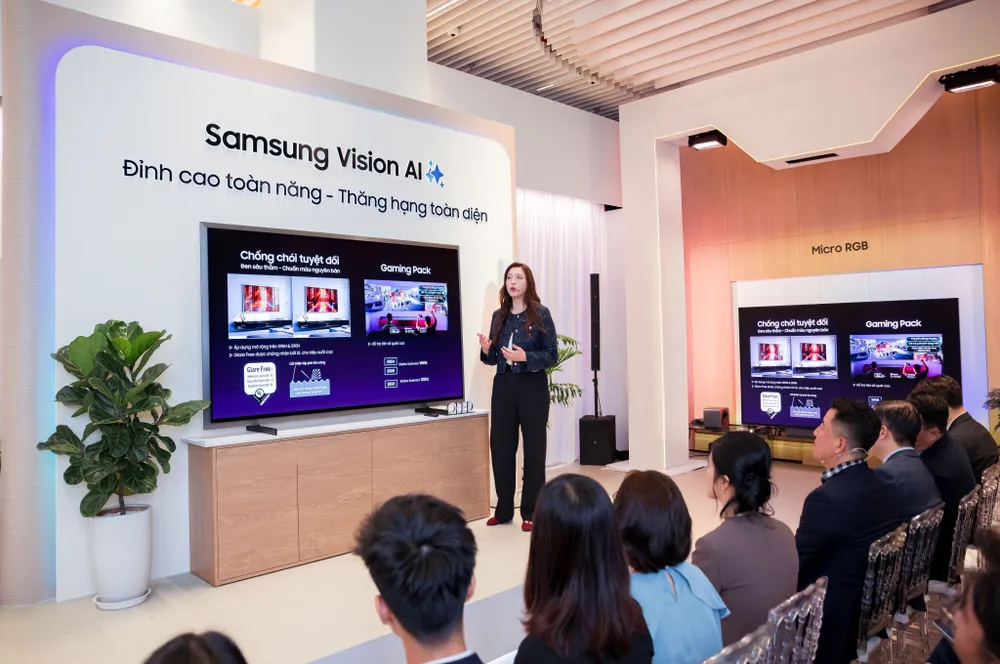 Samsung Việt Nam giới thiệu thế hệ AI TV mới tích hợp Vision AI Companion (VAC)
