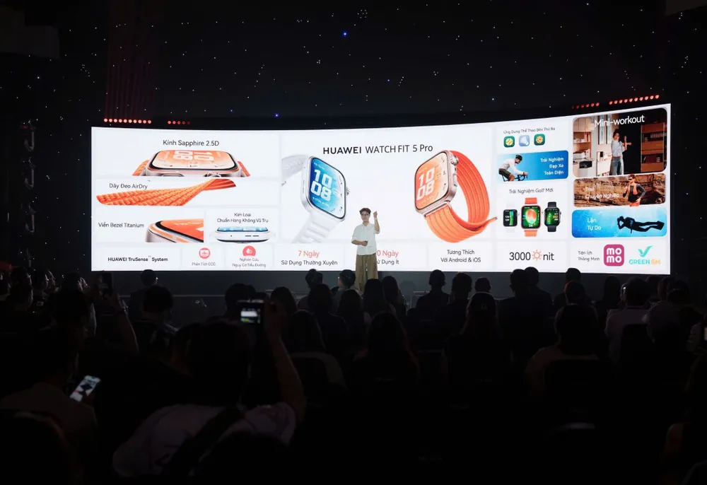 HUAWEI WATCH FIT 5 Series đã được ra mắt tại Việt Nam