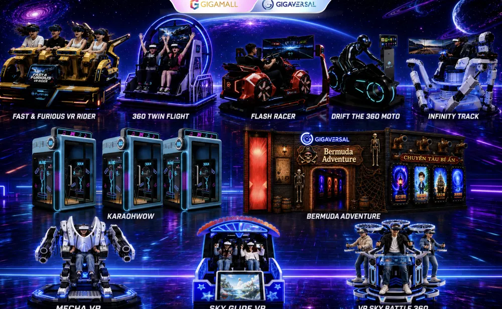 Gigaversal với bộ sưu tập VR Game mới nhất mùa hè 2026