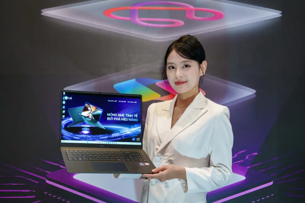 LG Gram định nghĩa lại chuẩn mực laptop AI siêu di động